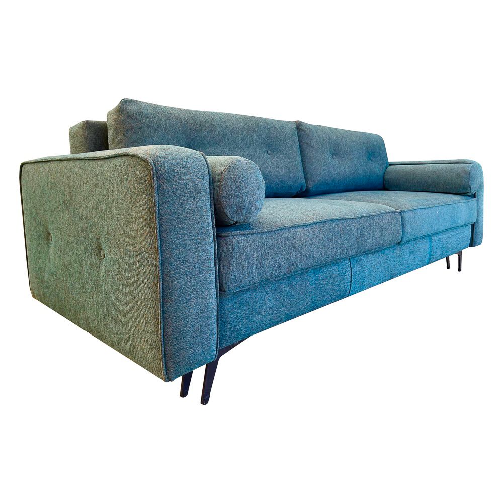 Canapea extensibilă MOLY, cu ladă de depozitare, 230x90x85 cm