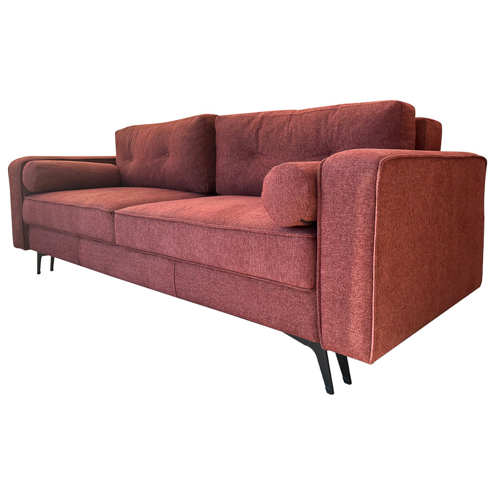 Canapea extensibilă MOLY, cu ladă de depozitare, 230x90x85 cm