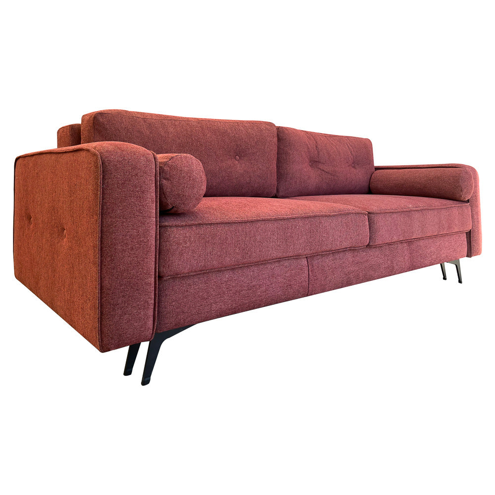 Canapea extensibilă MOLY, cu ladă de depozitare, 230x90x85 cm