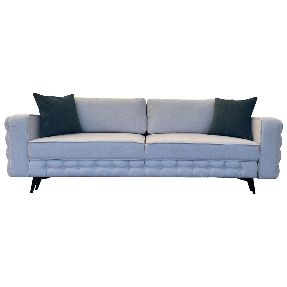 Canapea extensibilă SIENNA, cu ladă de depozitare, 230x90x85 cm