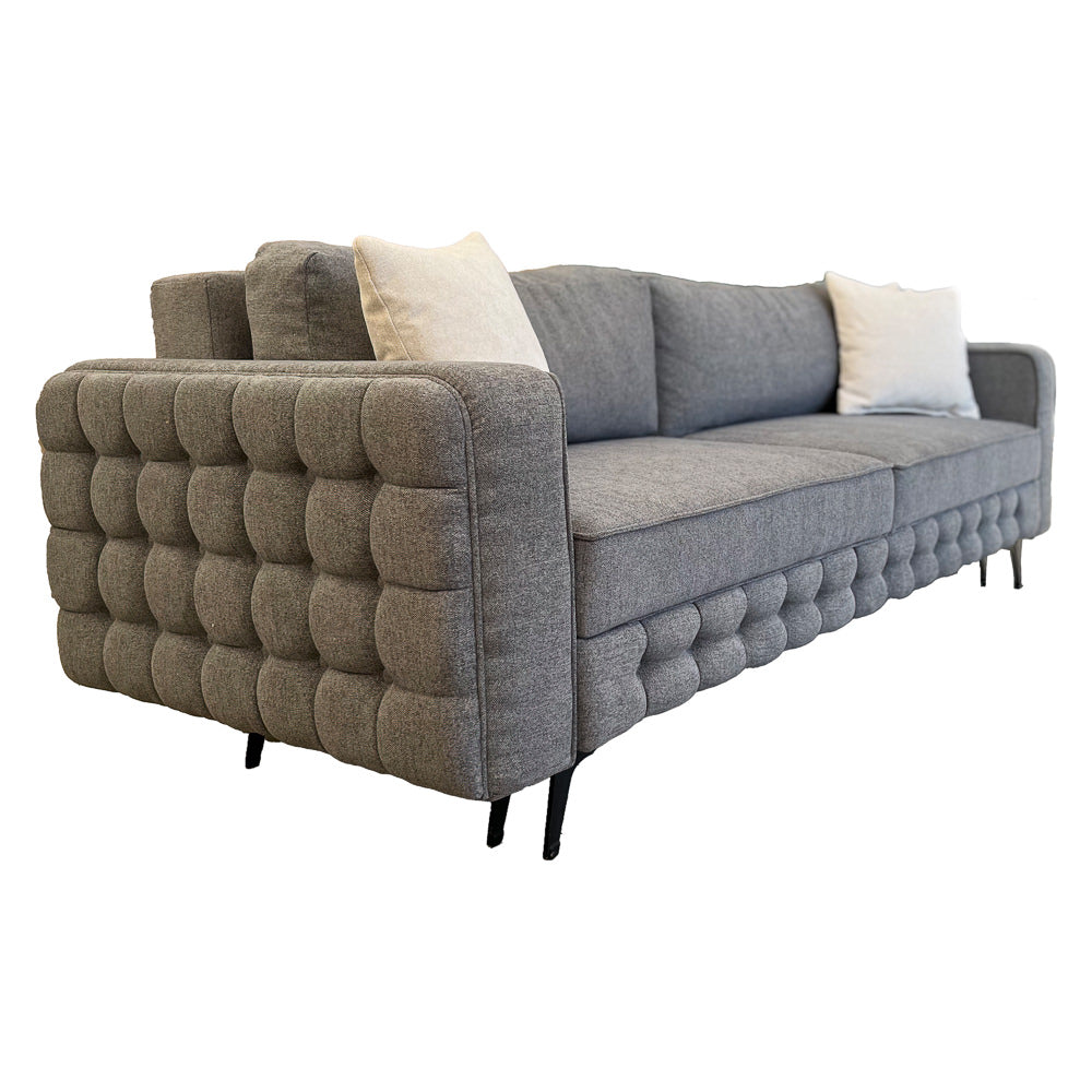 Canapea extensibilă SIENNA, cu ladă de depozitare, 230x90x85 cm