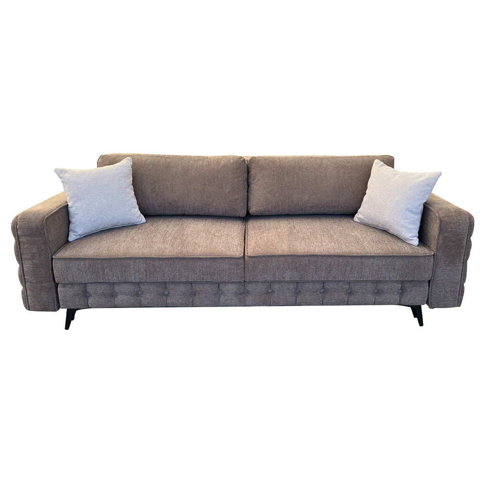 Canapea extensibilă SIENNA, cu ladă de depozitare, 230x90x85 cm