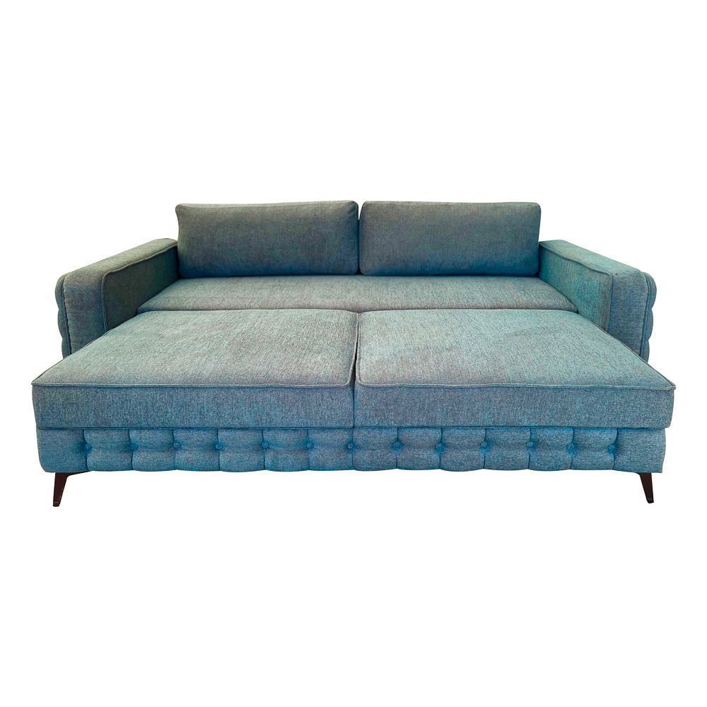 Canapea extensibilă SIENNA, cu ladă de depozitare, 230x90x85 cm