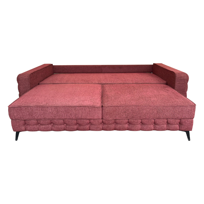 Canapea extensibilă SIENNA, cu ladă de depozitare, 230x90x85 cm
