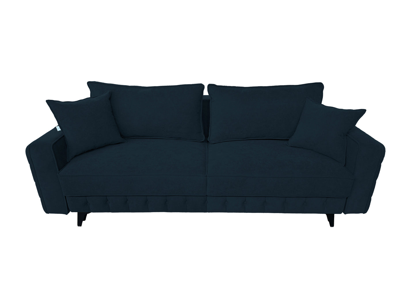 Canapea extensibilă SIENNA DIN STOFĂ, cu ladă de depozitare, 230x90x85 cm