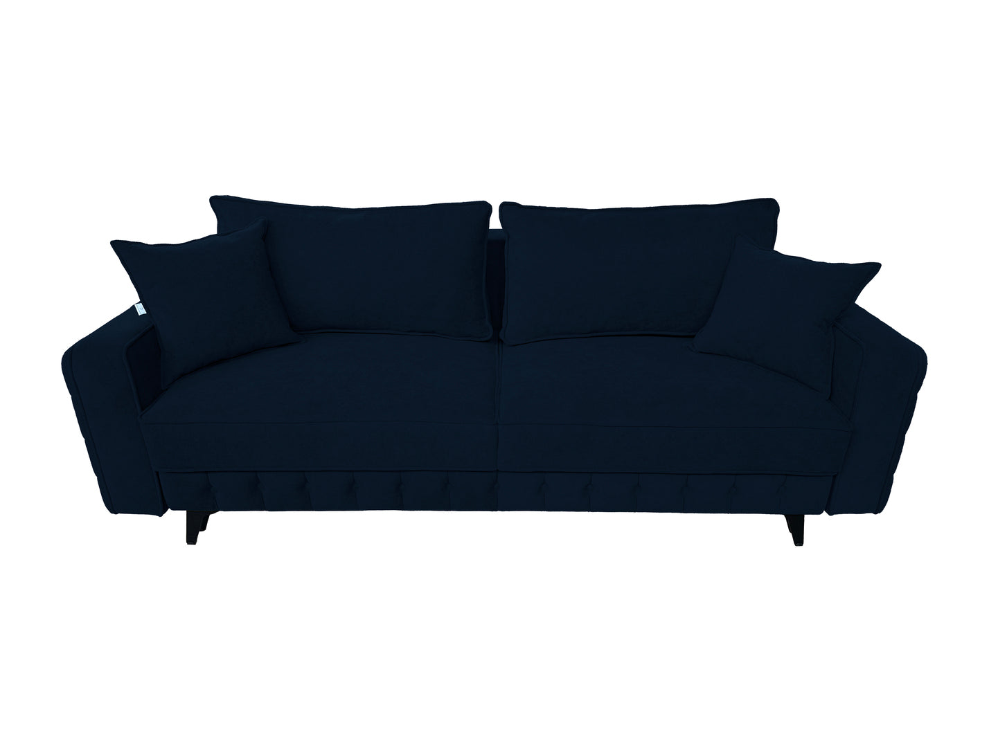 Canapea extensibilă SIENNA DIN STOFĂ, cu ladă de depozitare, 230x90x85 cm