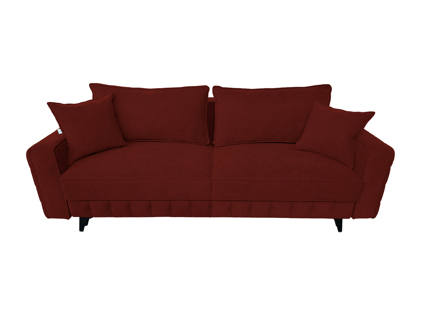 Canapea extensibilă SIENNA DIN STOFĂ, cu ladă de depozitare, 230x90x85 cm
