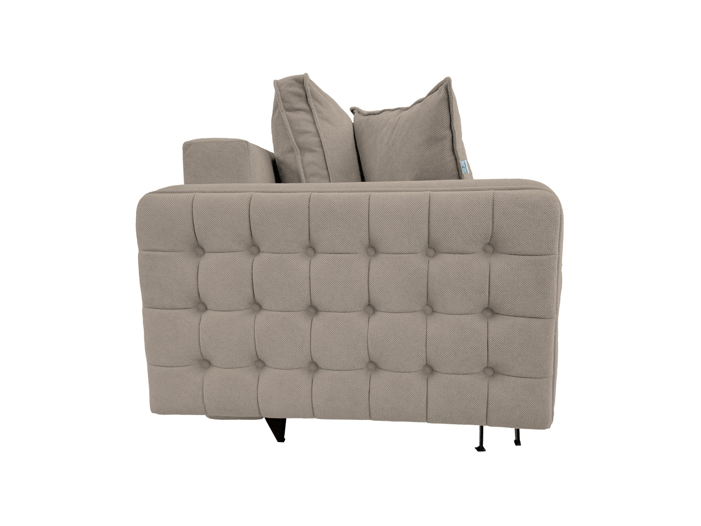 Canapea extensibilă SIENNA DIN STOFĂ, cu ladă de depozitare, 230x90x85 cm