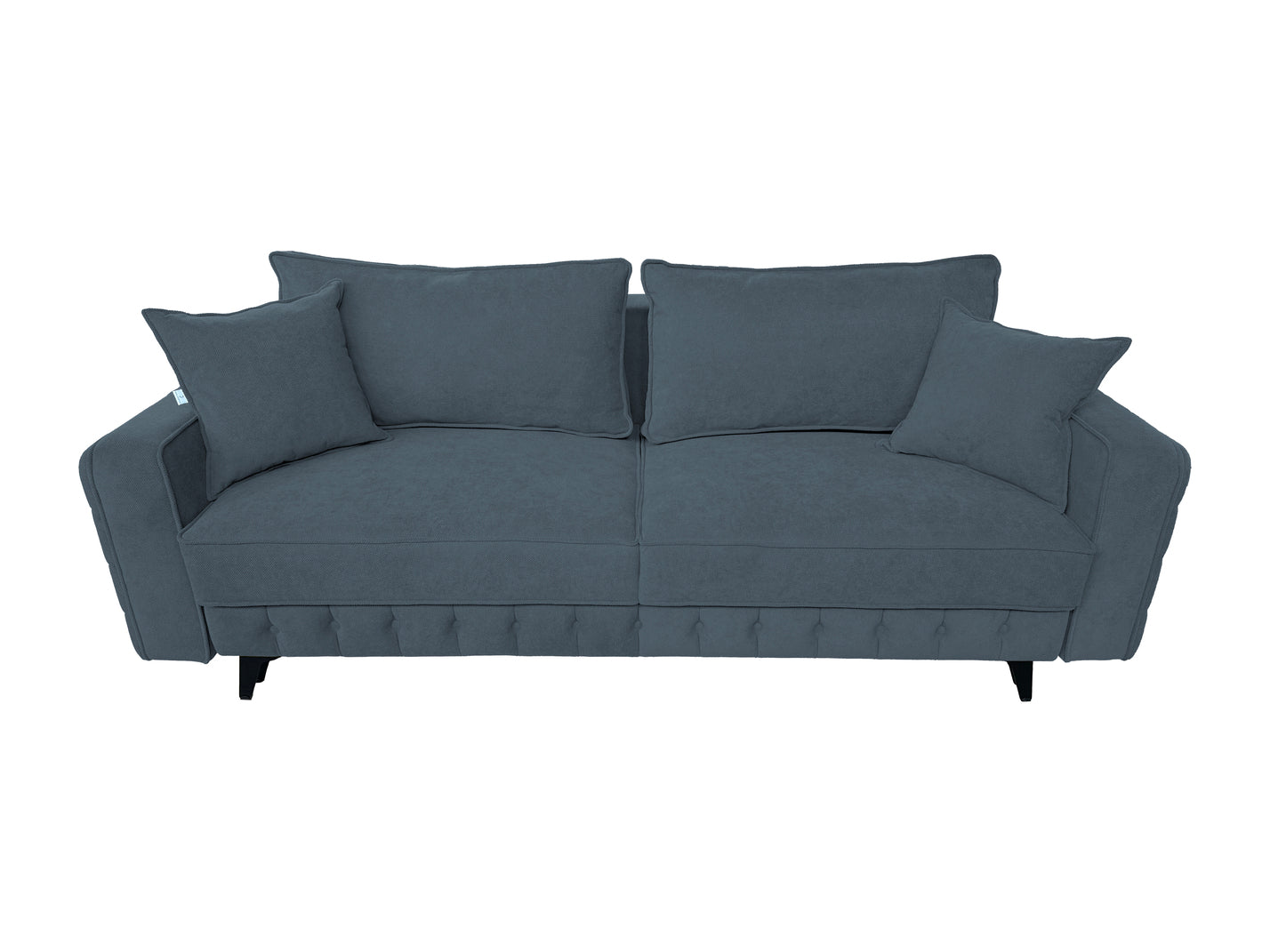 Canapea extensibilă SIENNA DIN STOFĂ, cu ladă de depozitare, 230x90x85 cm