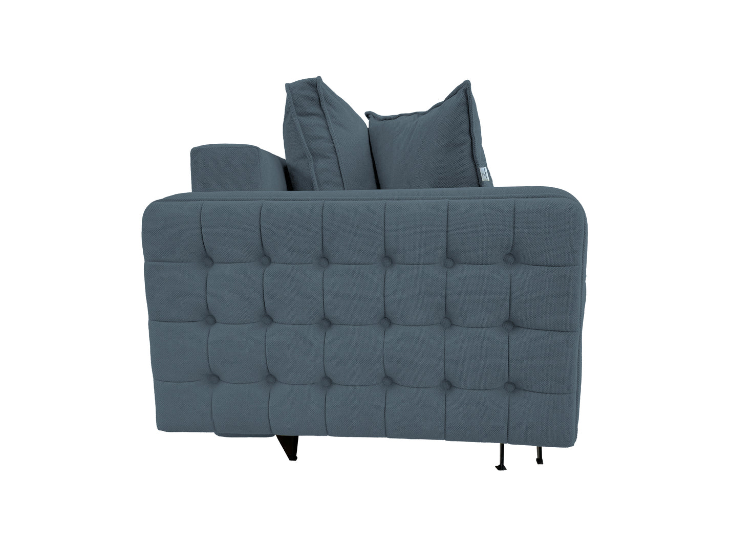 Canapea extensibilă SIENNA DIN STOFĂ, cu ladă de depozitare, 230x90x85 cm