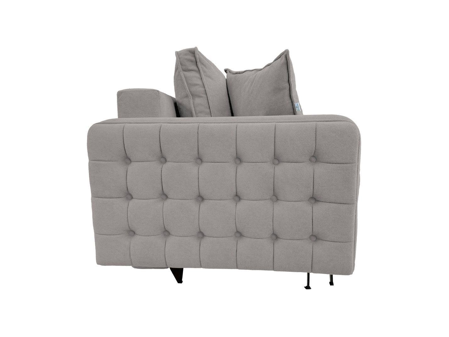 Canapea extensibilă SIENNA DIN STOFĂ, cu ladă de depozitare, 230x90x85 cm