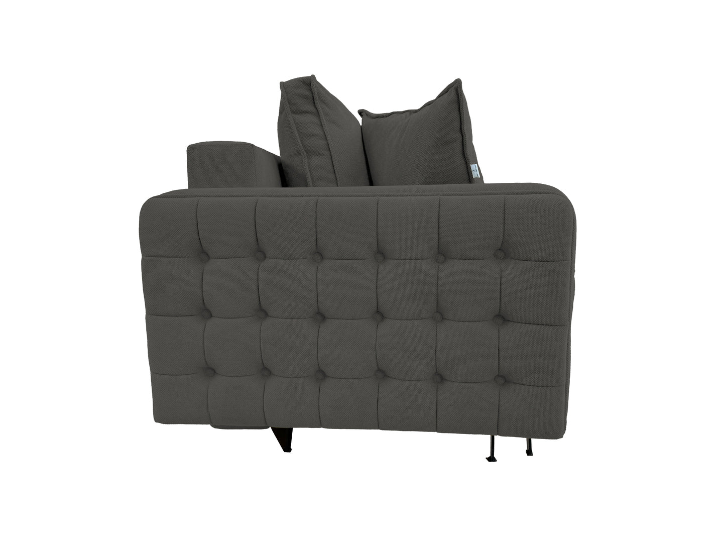 Canapea extensibilă SIENNA DIN STOFĂ, cu ladă de depozitare, 230x90x85 cm