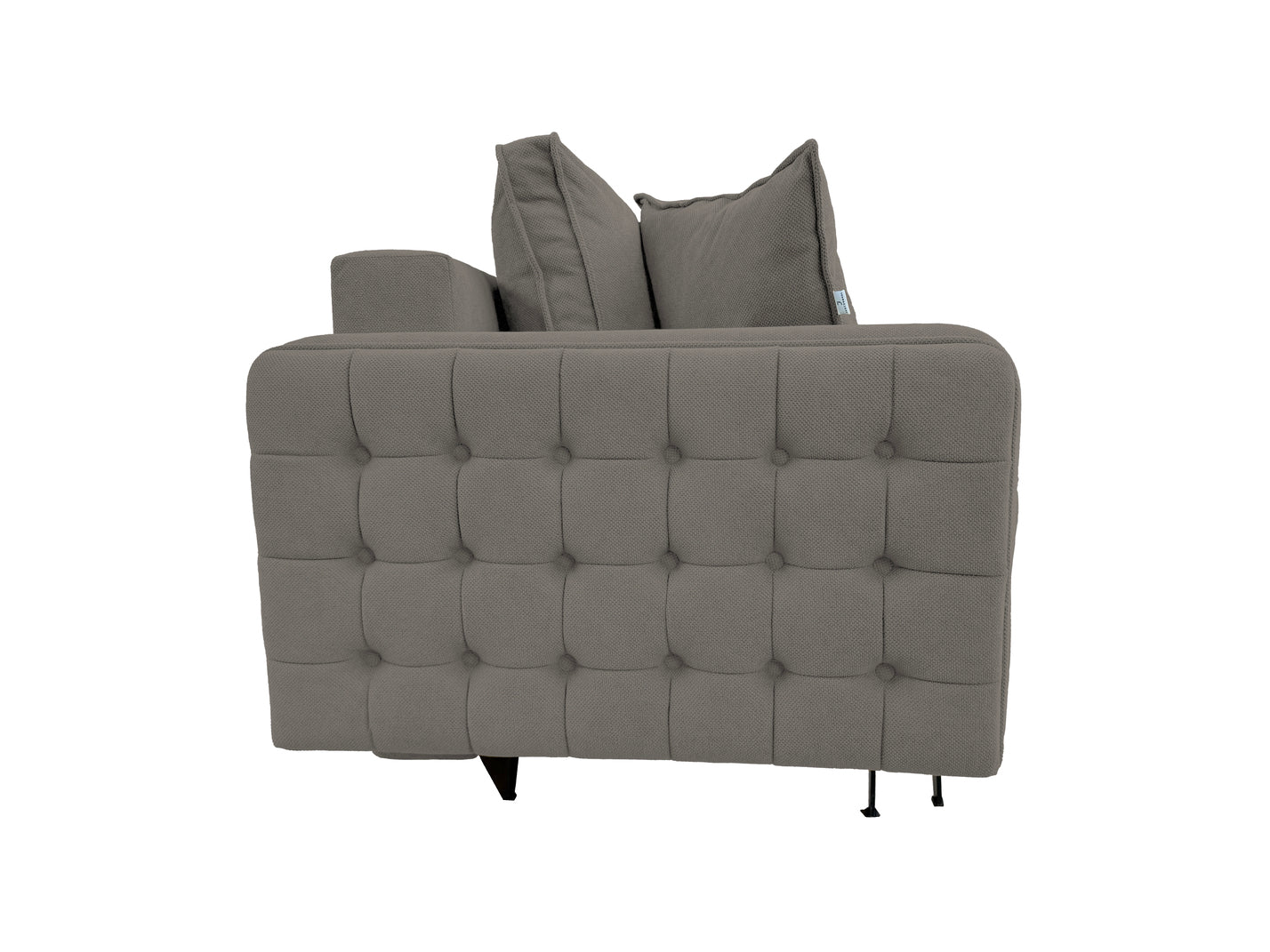 Canapea extensibilă SIENNA DIN STOFĂ, cu ladă de depozitare, 230x90x85 cm
