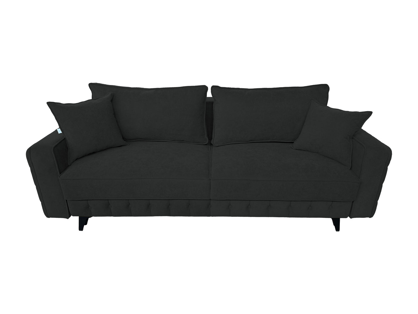 Canapea extensibilă SIENNA DIN STOFĂ, cu ladă de depozitare, 230x90x85 cm