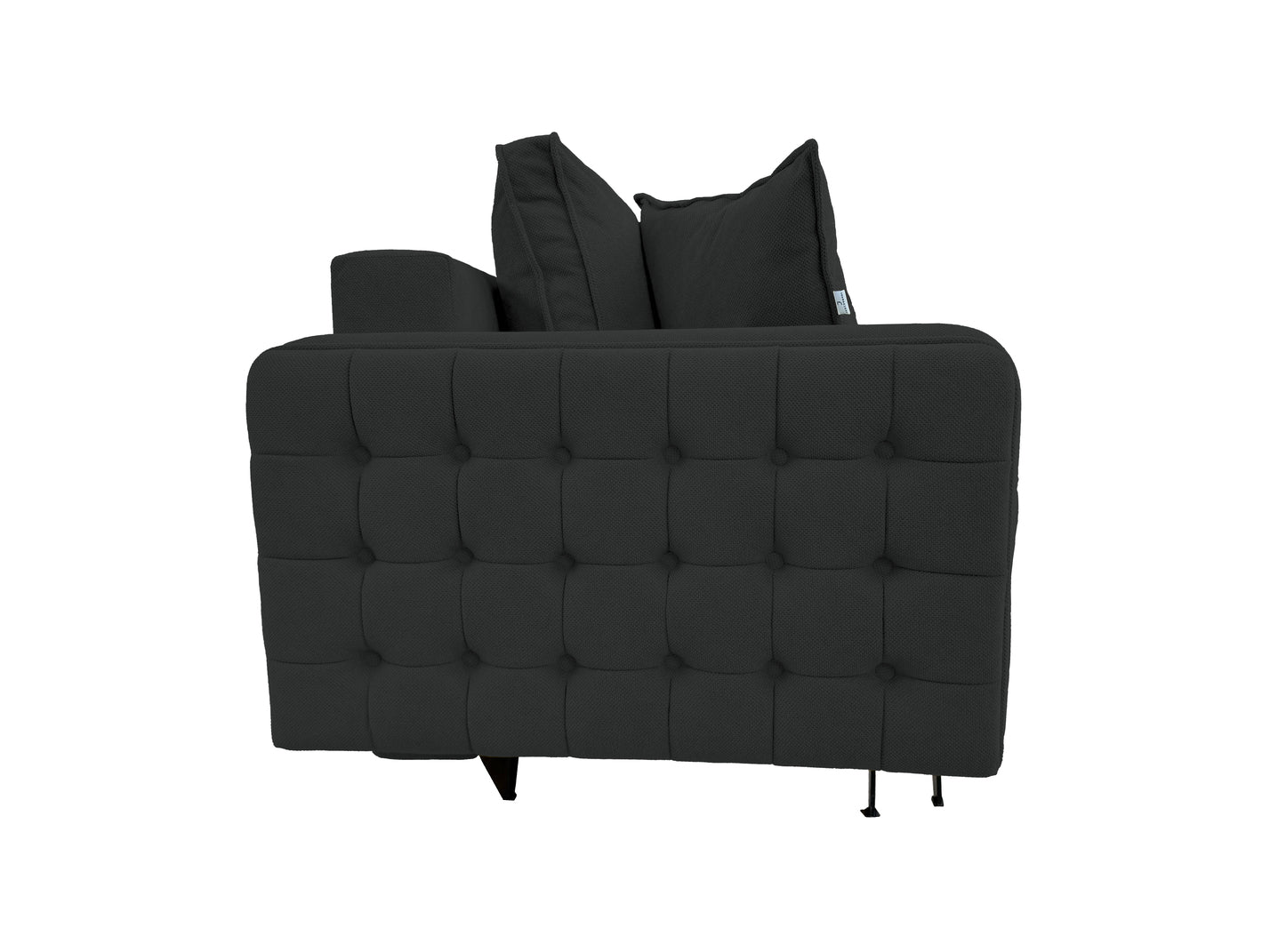 Canapea extensibilă SIENNA DIN STOFĂ, cu ladă de depozitare, 230x90x85 cm