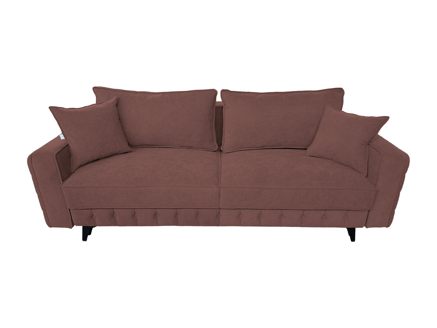 Canapea extensibilă SIENNA DIN STOFĂ, cu ladă de depozitare, 230x90x85 cm