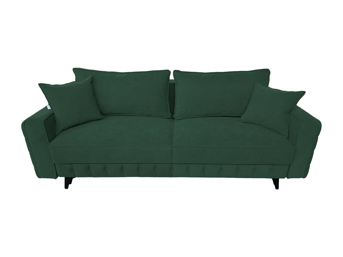 Canapea extensibilă SIENNA DIN STOFĂ, cu ladă de depozitare, 230x90x85 cm