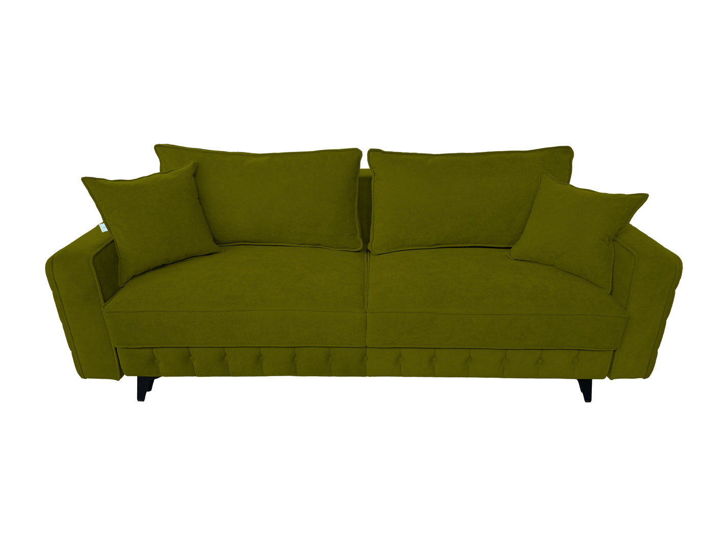 Canapea extensibilă SIENNA DIN STOFĂ, cu ladă de depozitare, 230x90x85 cm