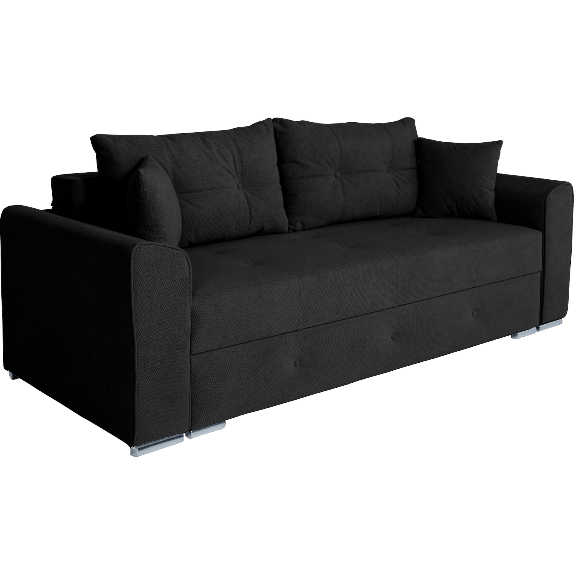 Canapea extensibilă PARKER cu ladă de depozitare, 238x100x75 cm
