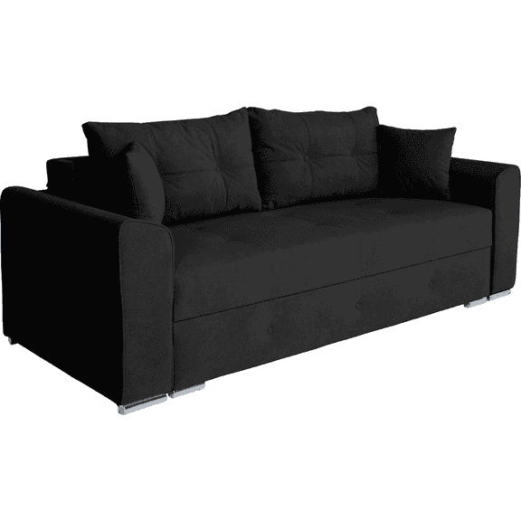 Canapea extensibilă PARKER cu ladă de depozitare, 238x100x75 cm
