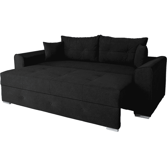 Canapea extensibilă PARKER cu ladă de depozitare, 238x100x75 cm