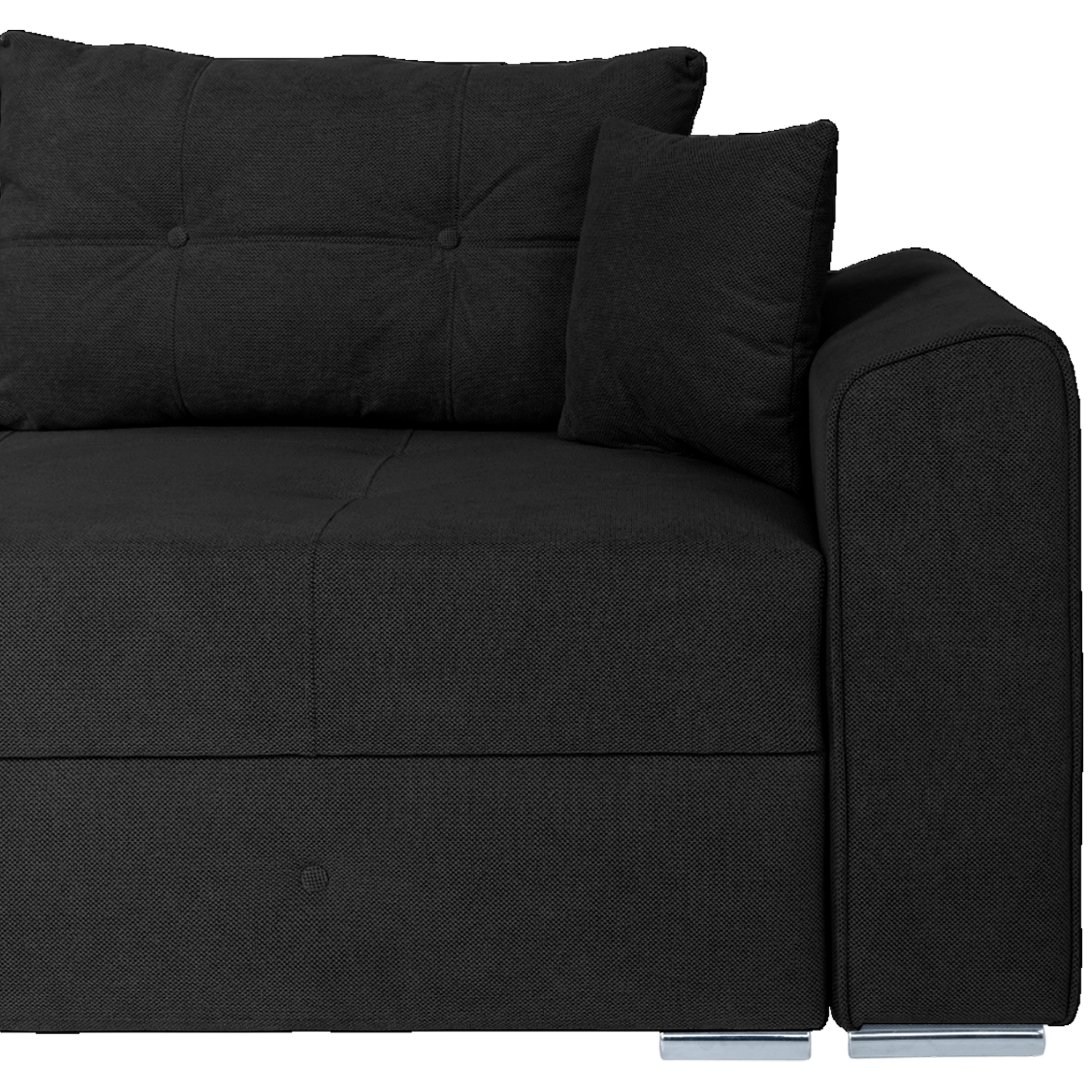 Canapea extensibilă PARKER cu ladă de depozitare, 238x100x75 cm