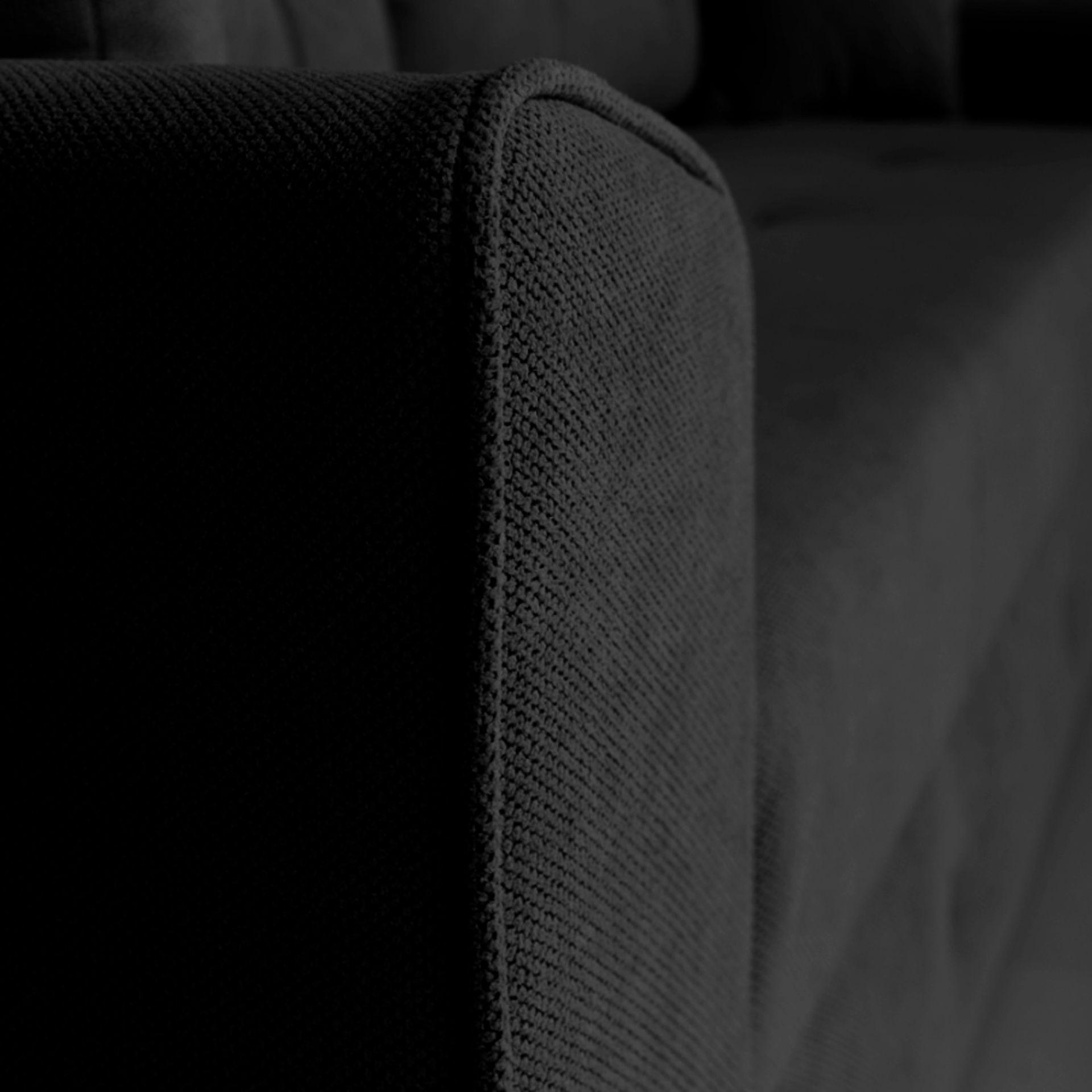 Canapea extensibilă PARKER cu ladă de depozitare, 238x100x75 cm