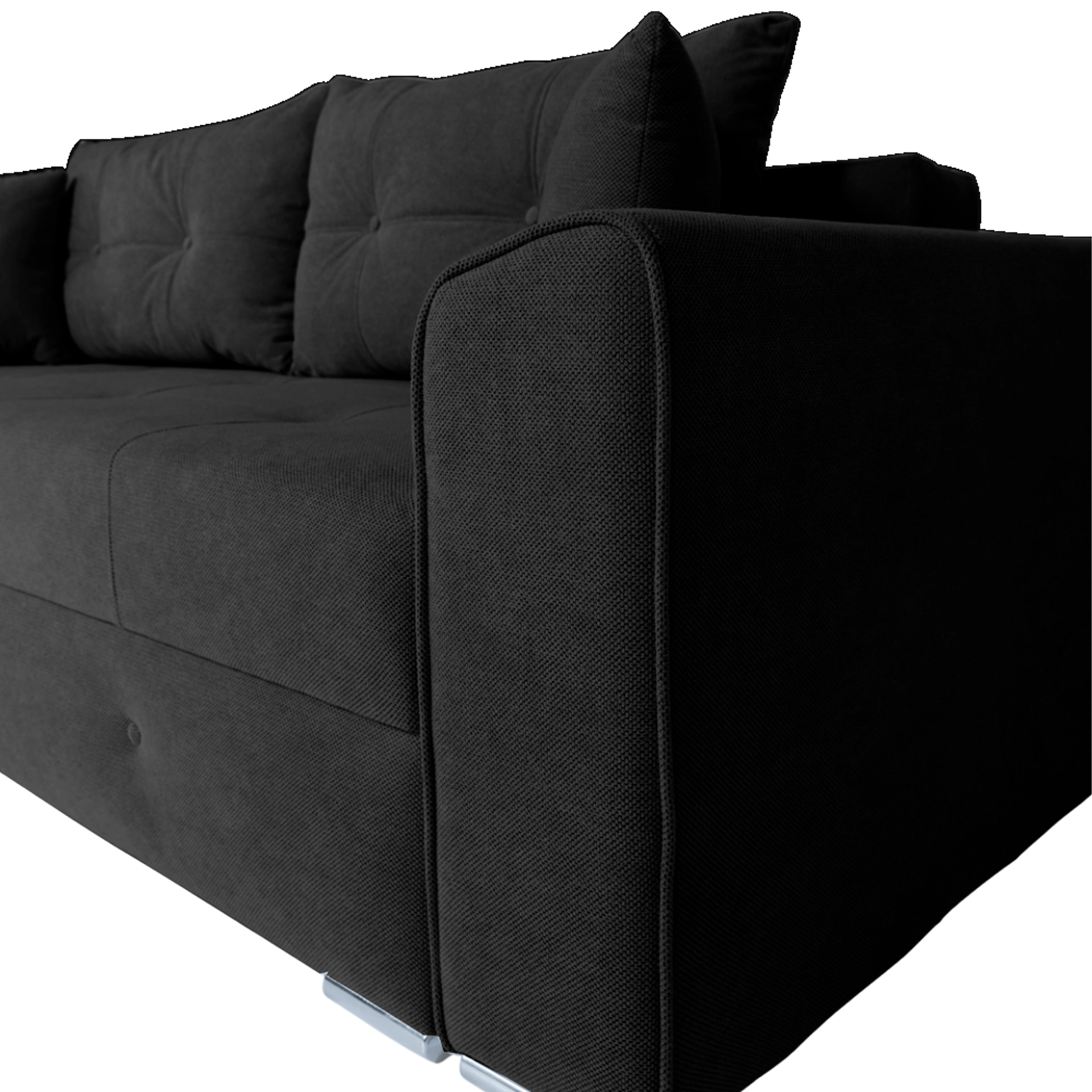 Canapea extensibilă PARKER cu ladă de depozitare, 238x100x75 cm