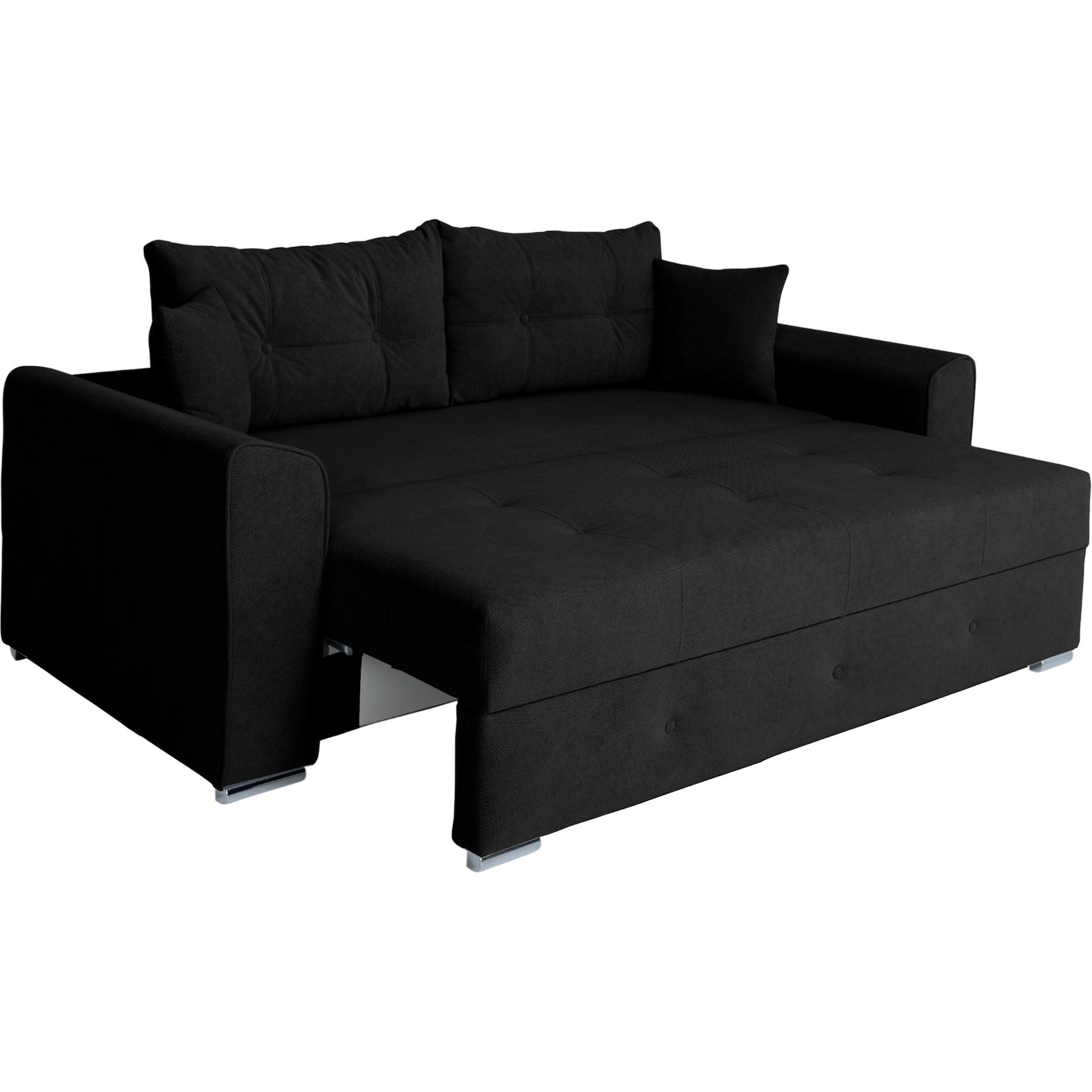 Canapea extensibilă PARKER cu ladă de depozitare, 238x100x75 cm