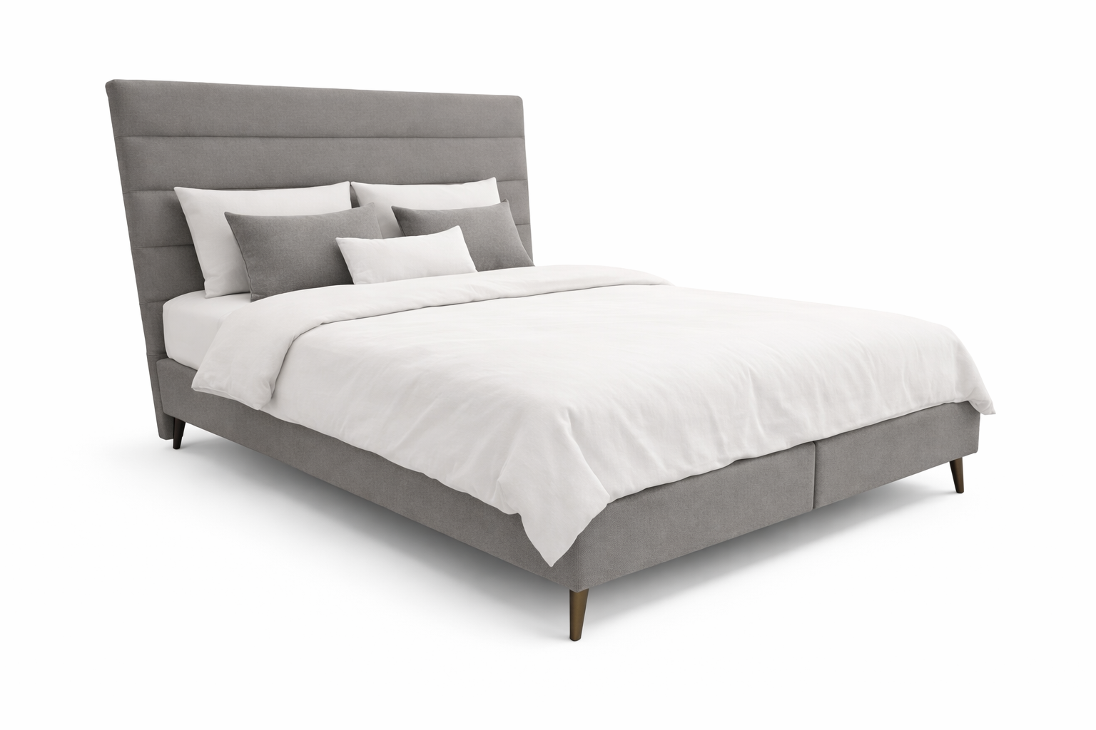 Pat tapițat boxspring Aida