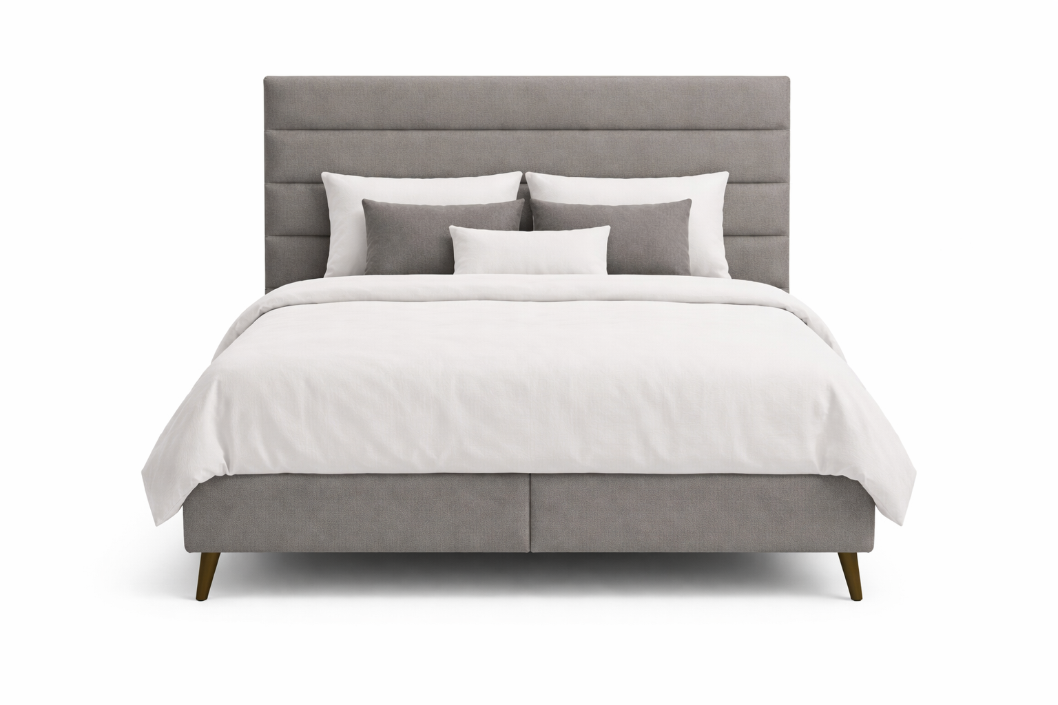 Pat tapițat boxspring Aida