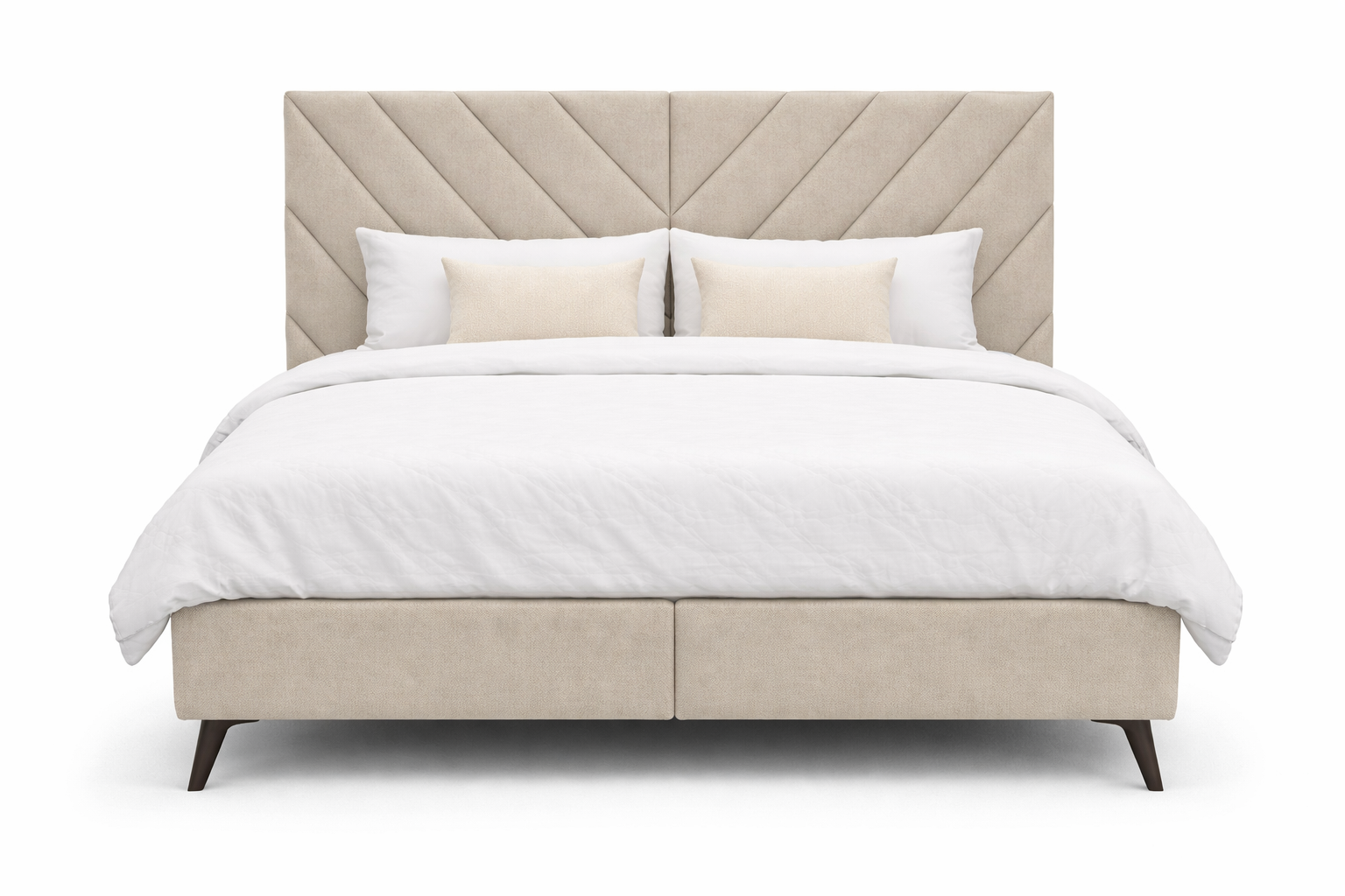 Pat tapițat boxspring Ruben