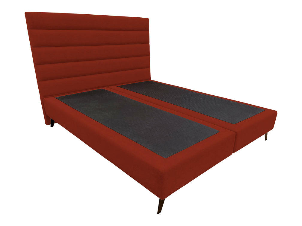 Pat tapițat boxspring Aida