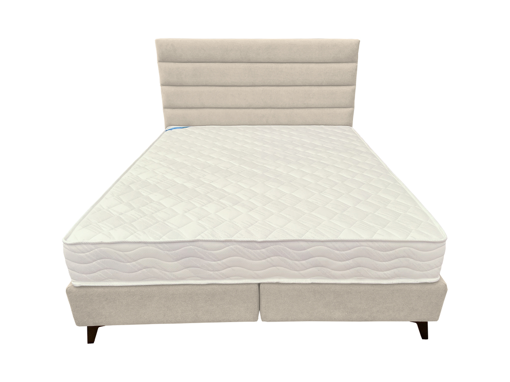 Pat tapițat boxspring Aida