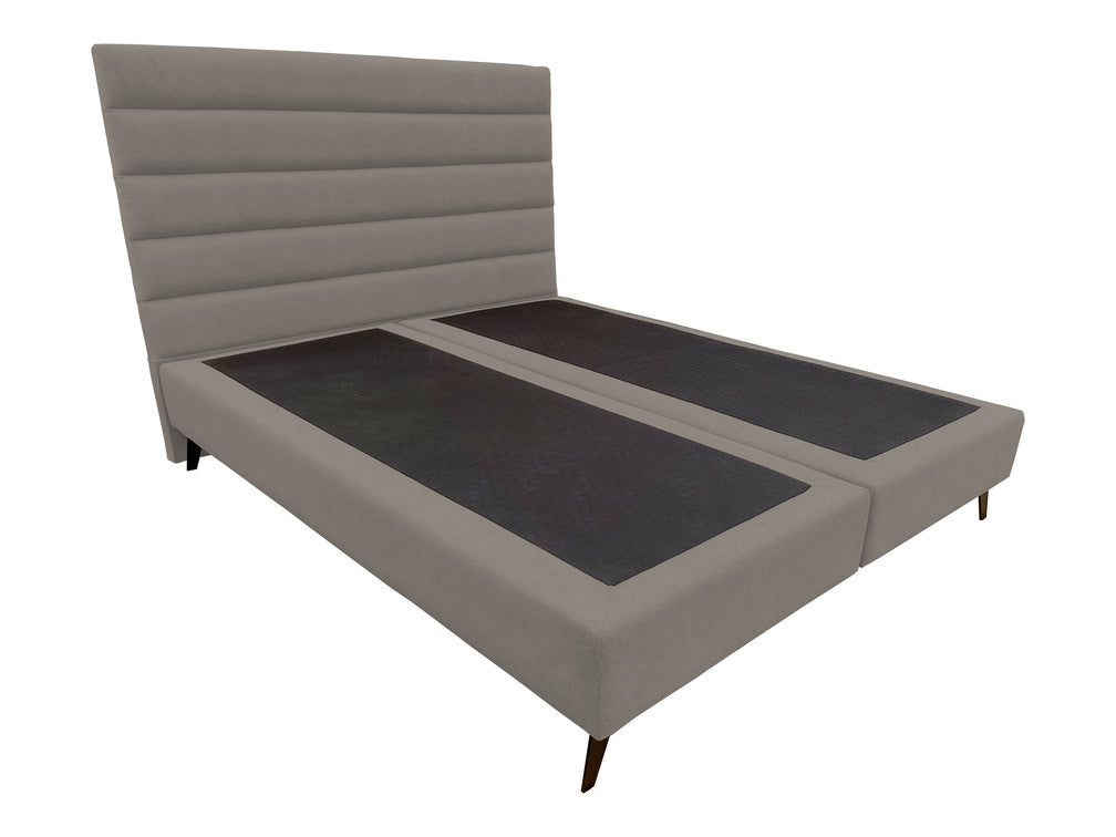 Pat tapițat boxspring Aida