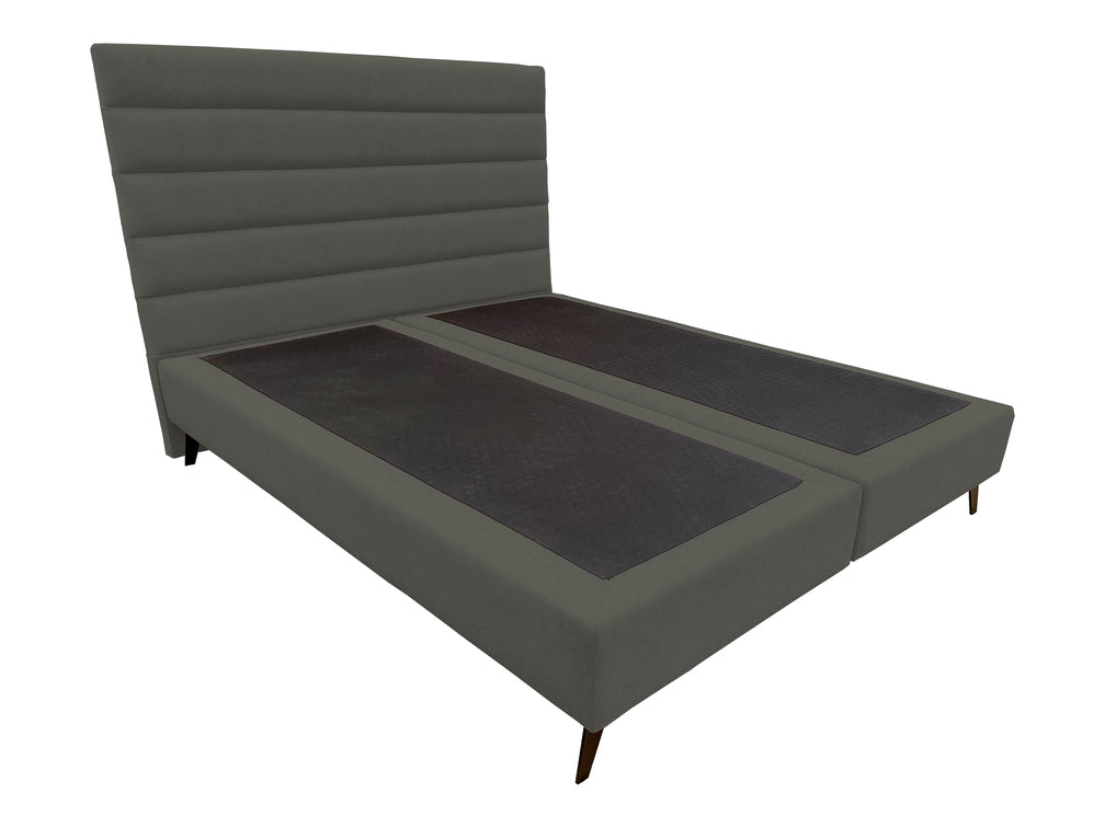 Pat tapițat boxspring Aida
