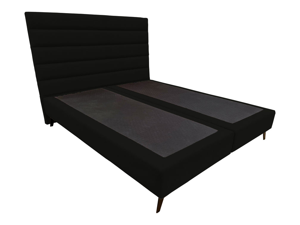 Pat tapițat boxspring Aida