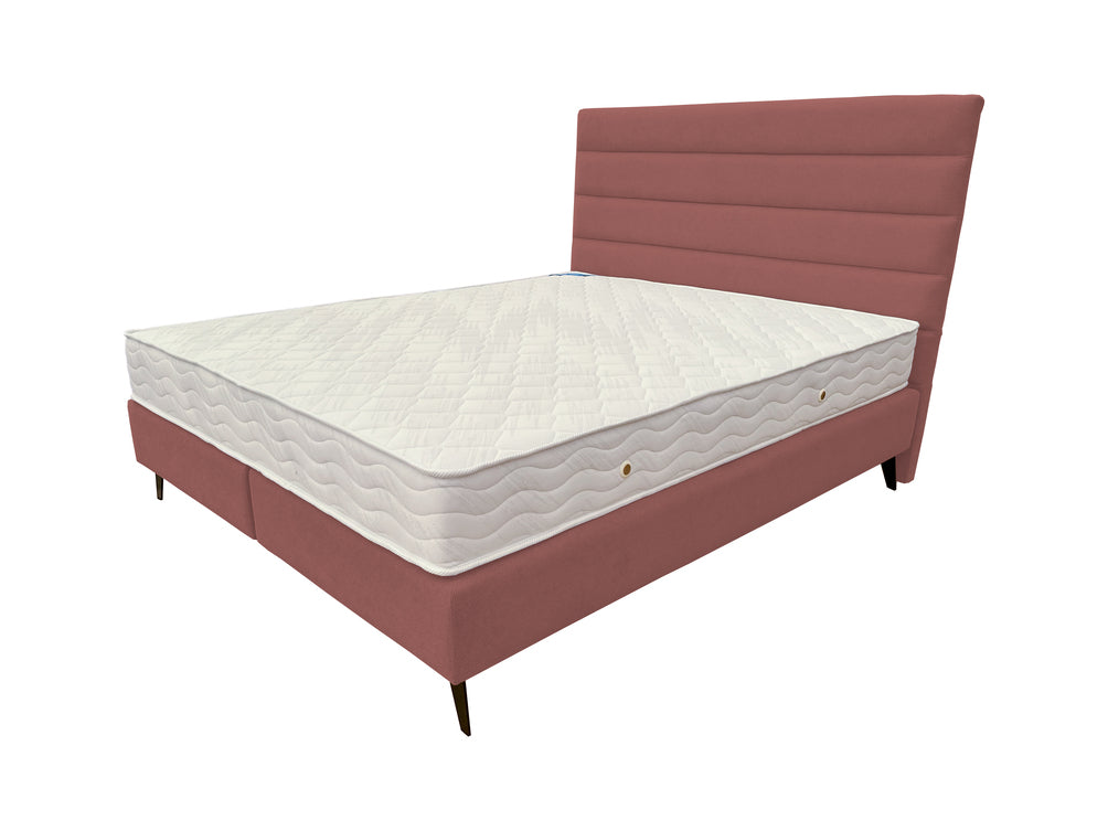 Pat tapițat boxspring Aida