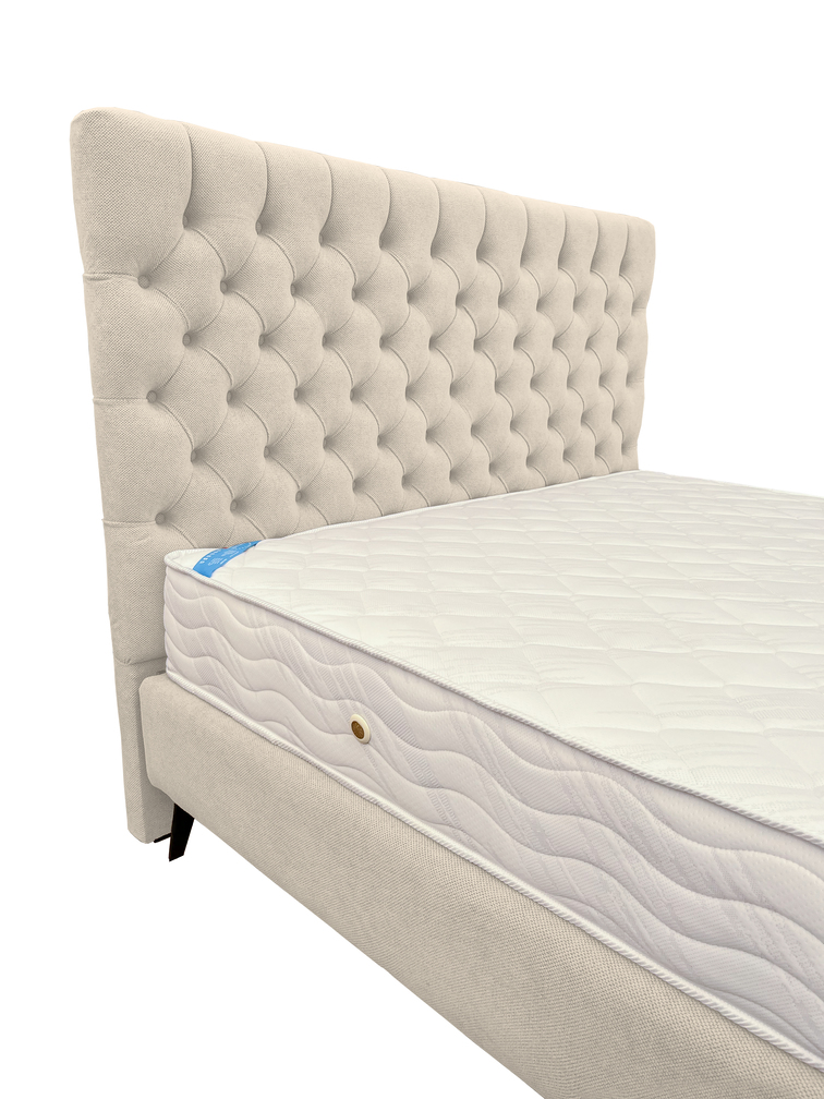 Pat tapițat boxspring Caesar