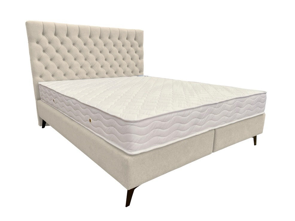 Pat tapițat boxspring Caesar