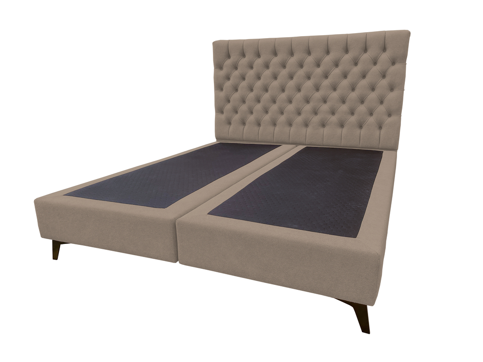Pat tapițat boxspring Caesar