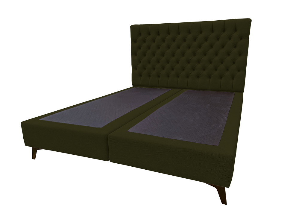 Pat tapițat boxspring Caesar