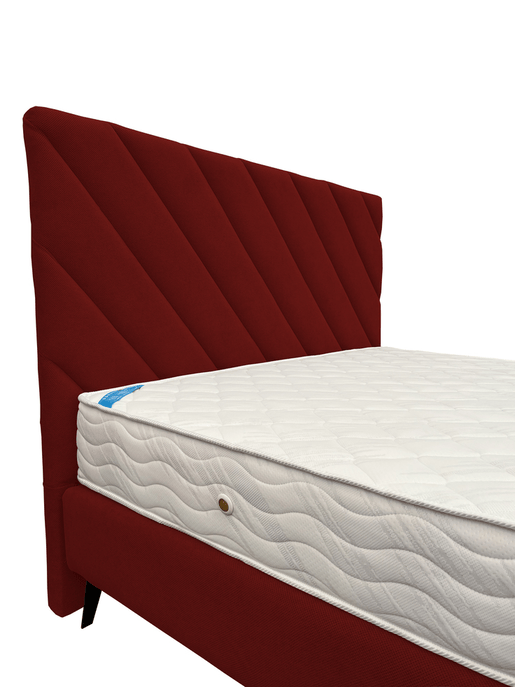 Pat tapițat boxspring Leo