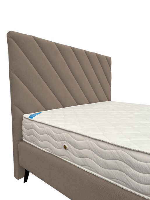Pat tapițat boxspring Leo
