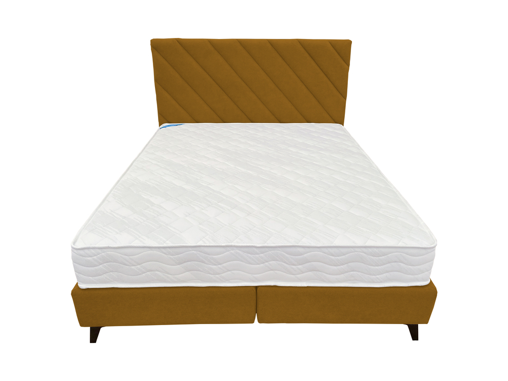 Pat tapițat boxspring Leo