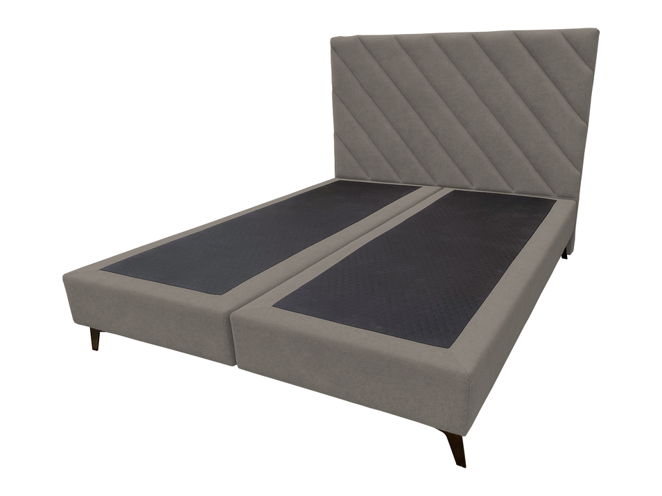 Pat tapițat boxspring Leo