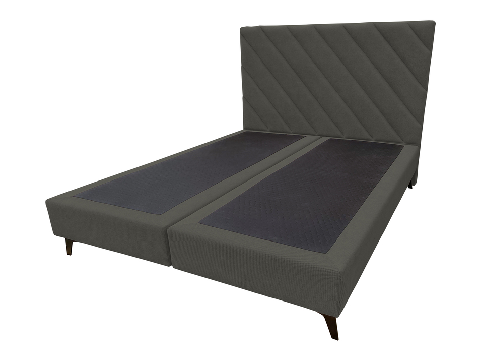 Pat tapițat boxspring Leo