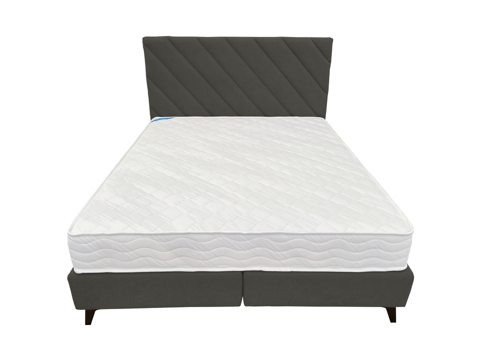 Pat tapițat boxspring Leo