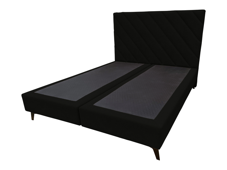 Pat tapițat boxspring Leo