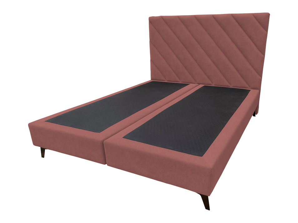 Pat tapițat boxspring Leo